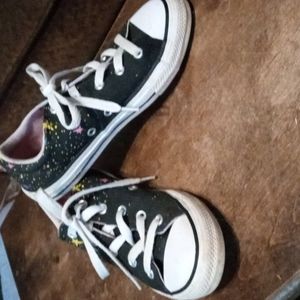 Converse Galaxy Chuck Taylor Sneakers Kids 2 Night Stars Black